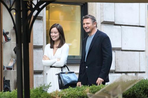 Olivia Wilde Filming  Third Person  in Rome (10/17/12) 