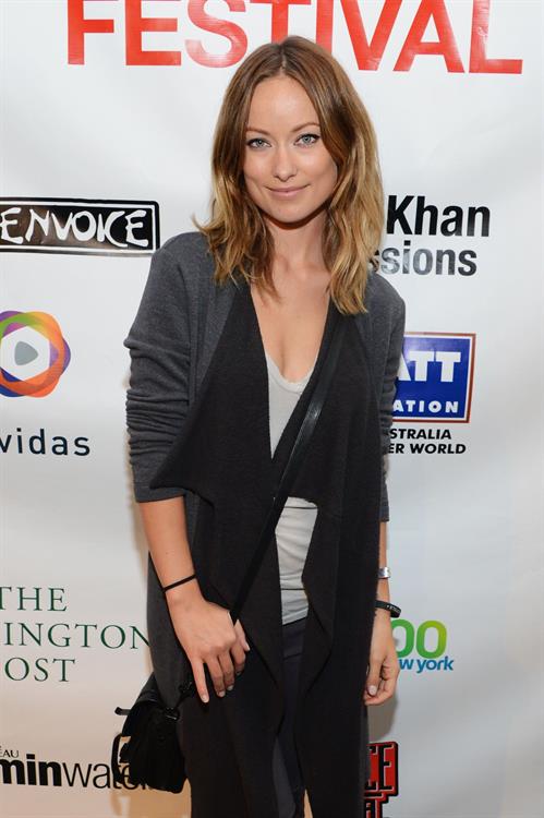 Olivia Wilde The Global Citizen Festival in Central Park to End extreme poverty on September 29, 2012 