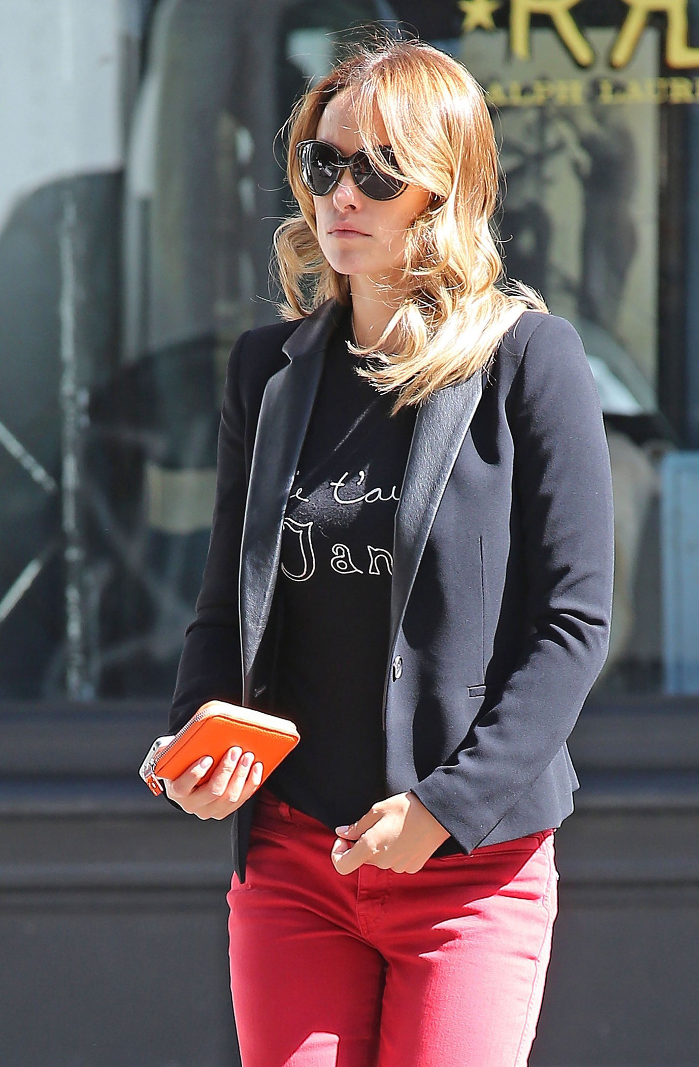 Olivia Wilde at Cafe Gitane in Nolita - September 24, 2012 