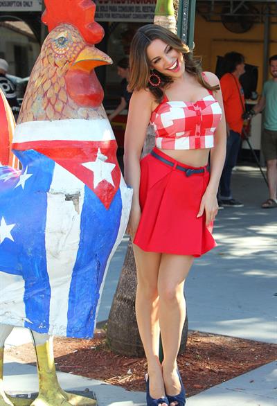 Kelly Brook - New Look Photoshoot In Miami February 4, 2013 