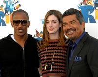 Anne Hathaway 20th Century Fox press day for Rio at Zanuck Theater January 28, 2011 