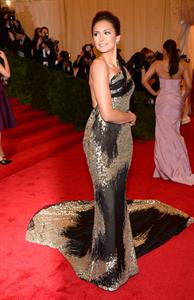 Nina Dobrev Metropolitan Museum of Arts Costume Institute Gala 07 05 12 