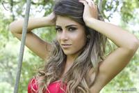 Paula Rebello in lingerie