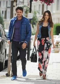 Kelly Brook walking in London - July 30, 2012