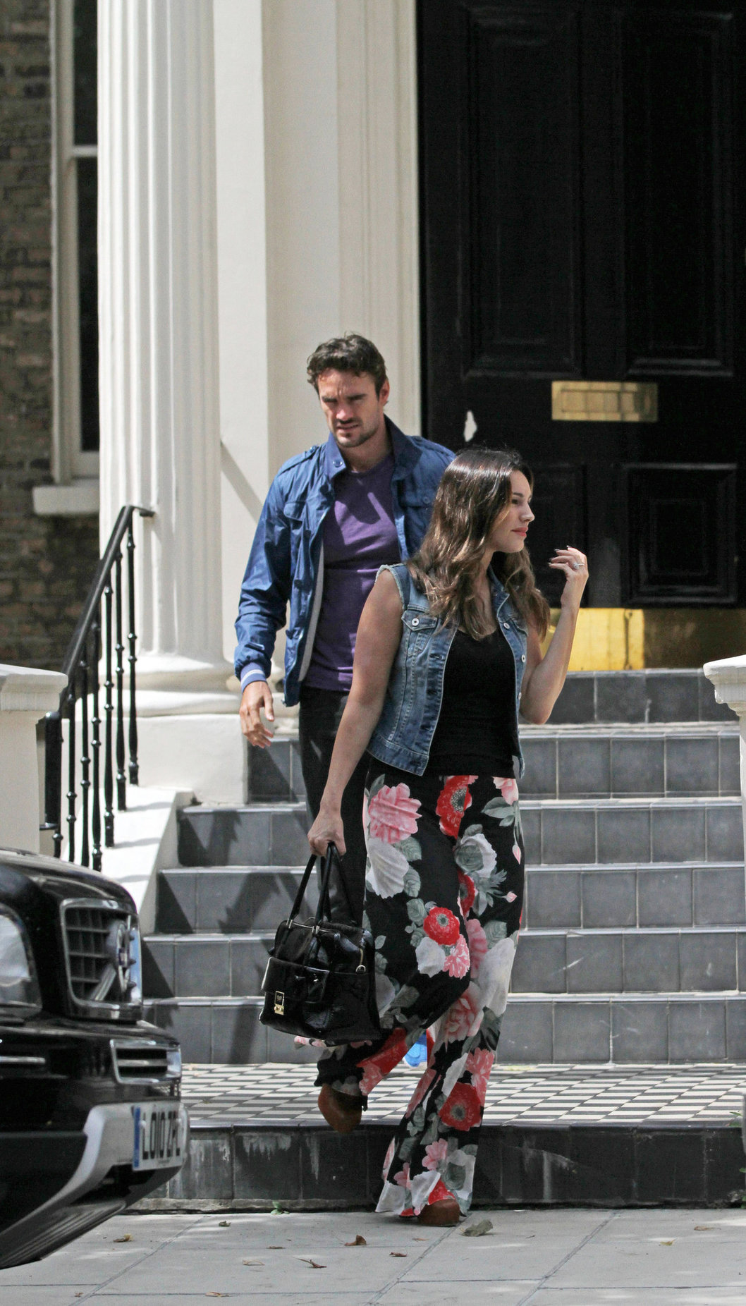Kelly Brook walking in London - July 30, 2012