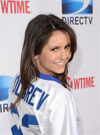 Nina Dobrev DIRECTV'S Celeb Beach Bowl at Mardi Gras World 2/2/13 