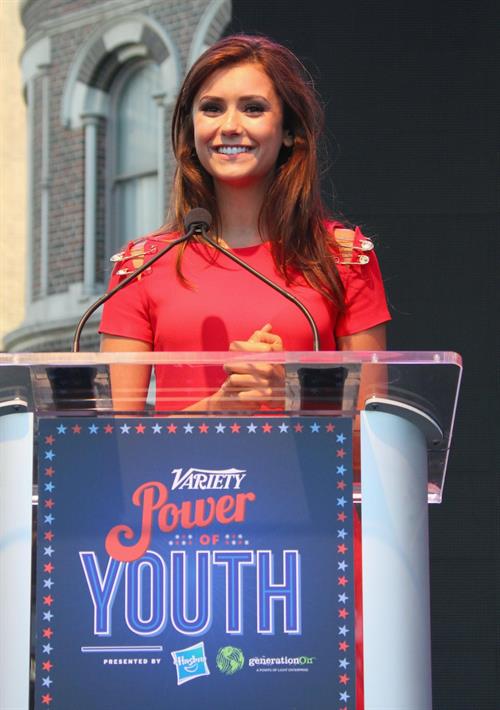 Nina Dobrev - Variety's Power of Youth 7/27/13  