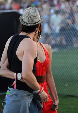 Nina Dobrev 2012 Coachella Valley Music Arts Festival day 3 April 15, 2012