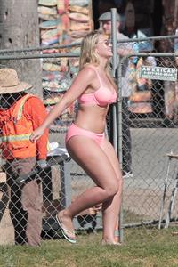 Iskra Lawrence in lingerie