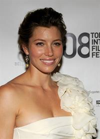 Jessica Biel Easy Virtue premiere during the 2008 Toronto international film festival
