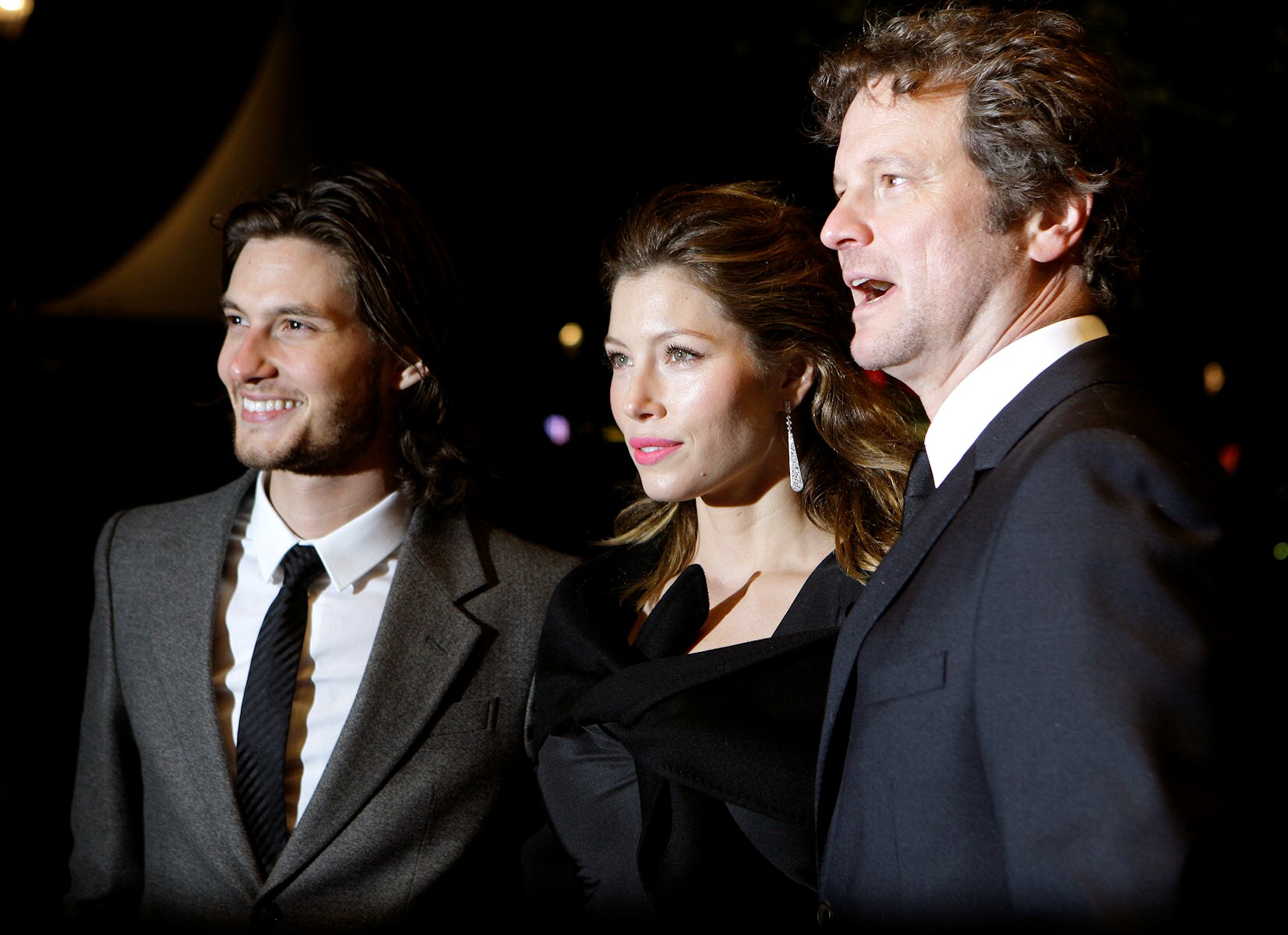 Jessica Biel screening of Easy Virtue during the BFI London Film Festival