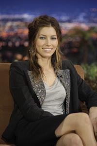 Jessica Biel the Tonight Show with Conan O'Brien