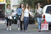 Jessica Biel – “Shiva and May” set candids, LA 10/17/13 