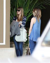 Jessica Biel At the Four Season Hotel in Beverly Hills, Feb 15, 2013