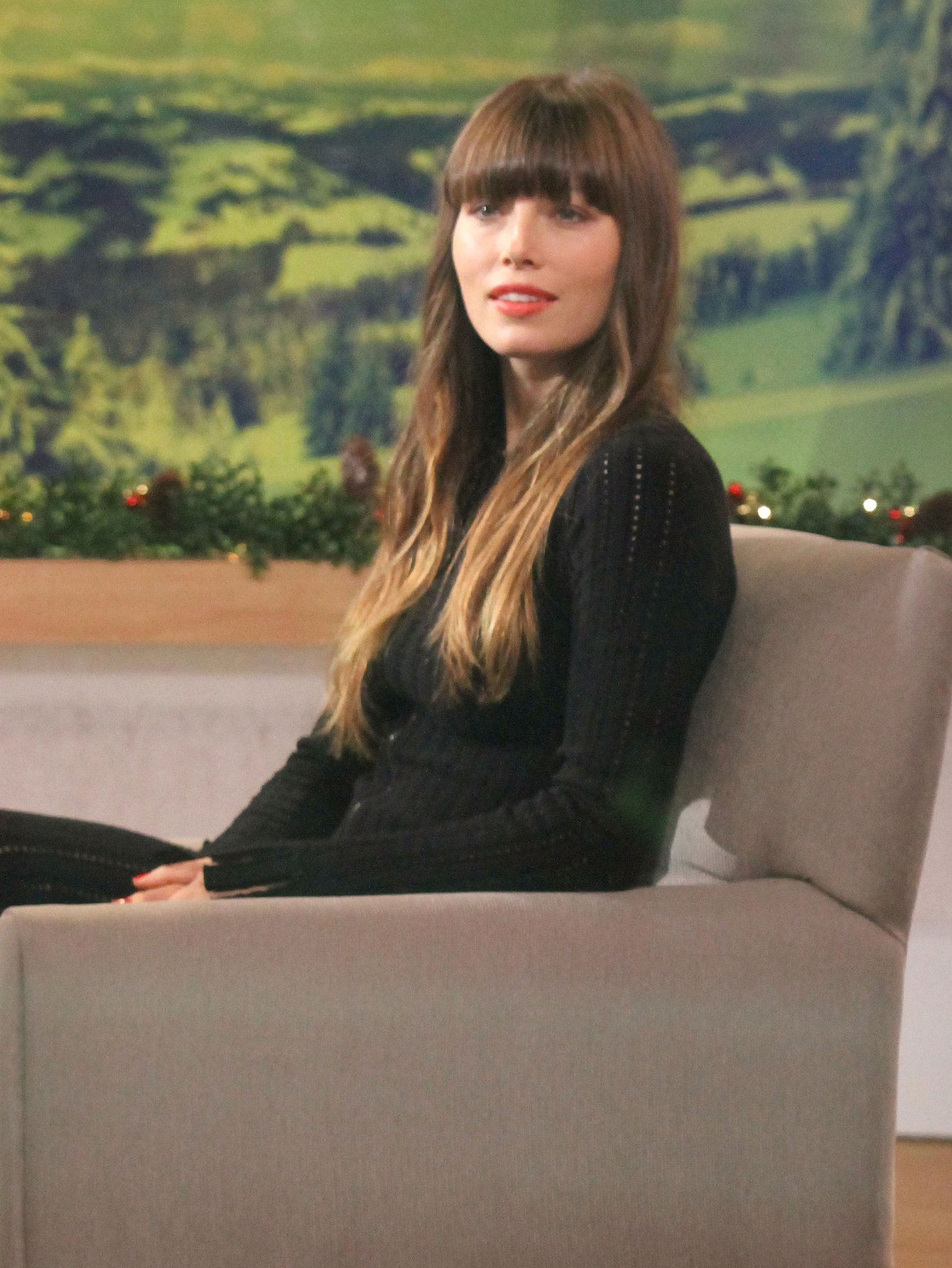 Jessica Biel At GMA Studios in New York City 04.12.12 