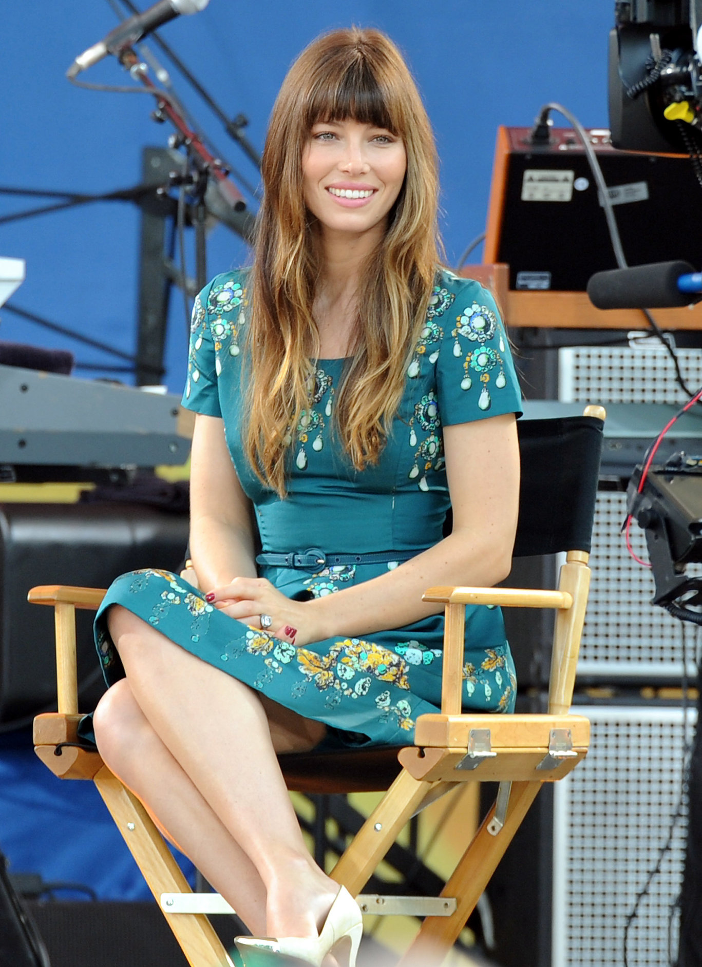 Jessica Biel Good Morning America in New York 03.08.12 