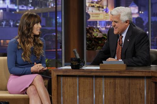 Jessica Biel - The Tonight Show With Jay Leno - July 25, 2012