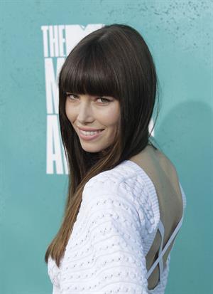 Jessica Biel at 2012 MTV Movie Awards, Los Angeles, June 3, 2012