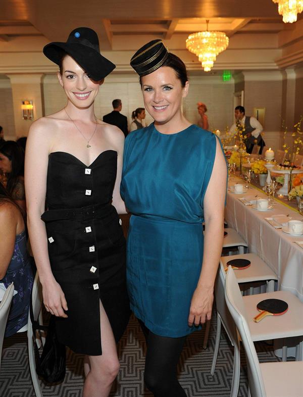 Anne Hathaway Ruinart Private Art Auction 2-10-2011 