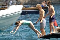Anne Hathaway on vacation in Italy July 22, 2011 
