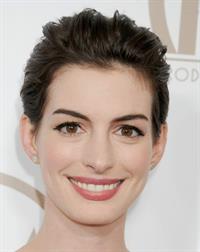 Anne Hathaway 24th Annual Producers Guild Awards at The Beverly Hilton Hotel in Beverly Hills January 26-2013 