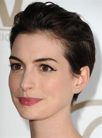 Anne Hathaway 24th Annual Producers Guild Awards at The Beverly Hilton Hotel in Beverly Hills January 26-2013 