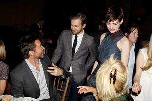 Anne Hathaway A Lunch to Celebrate Launch of 'LES MISERABLES at the Four Seasons Restaurant in NYC