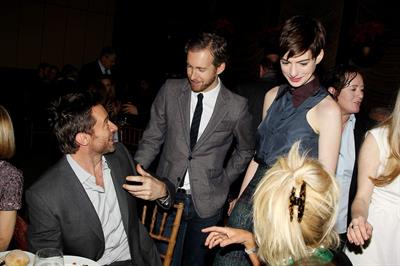 Anne Hathaway A Lunch to Celebrate Launch of 'LES MISERABLES at the Four Seasons Restaurant in NYC