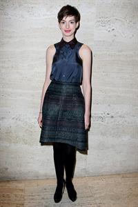 Anne Hathaway A Lunch to Celebrate Launch of 'LES MISERABLES at the Four Seasons Restaurant in NYC