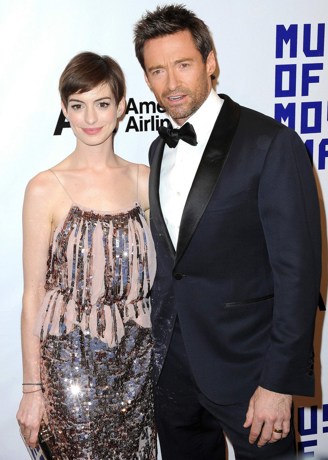 Anne Hathaway Attended the Museum of the Moving Image 27th Annual Black Tie Salute in New York Dec 11, 2012