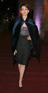 After the Les Miserables premiere, Anne Hathaway at the after-party for the movie at The Roundhouse in Camden, London UK.