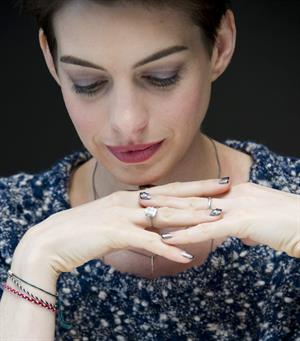 Anne Hathaway Photocall of the musical Les Miserables at the Mandarin Hotel in New York, NY, December 2, 2012