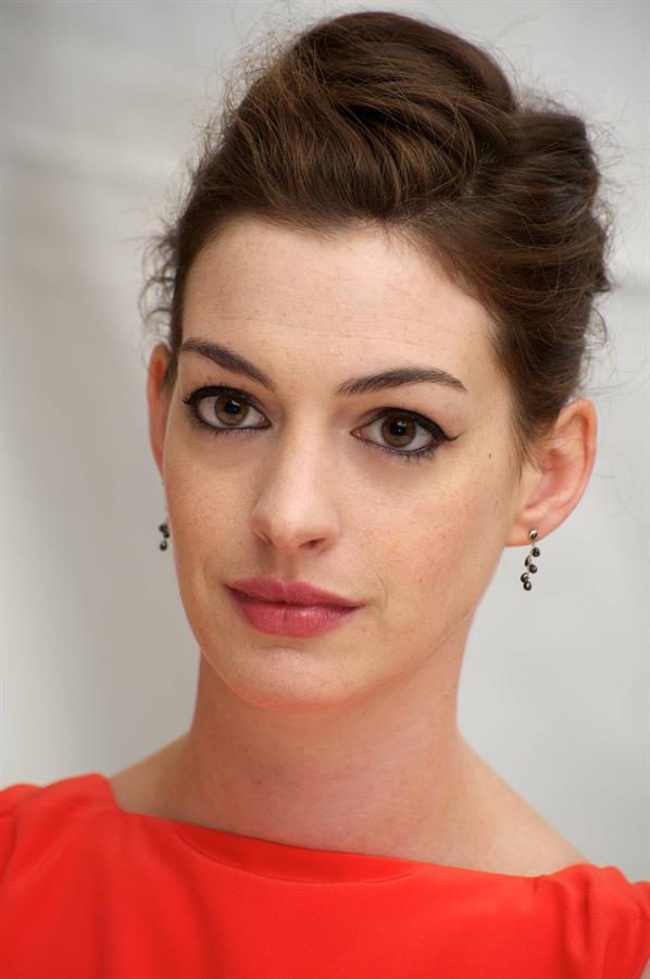 Anne Hathaway One Day press conference in New York City 9/8/2011
