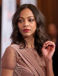 Zoe Saldana  14th Annual NHMC Impact Awards -- Beverly Hills, Feb. 25, 2011 