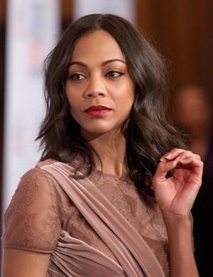 Zoe Saldana  14th Annual NHMC Impact Awards -- Beverly Hills, Feb. 25, 2011 