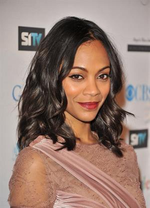 Zoe Saldana  14th Annual NHMC Impact Awards -- Beverly Hills, Feb. 25, 2011 