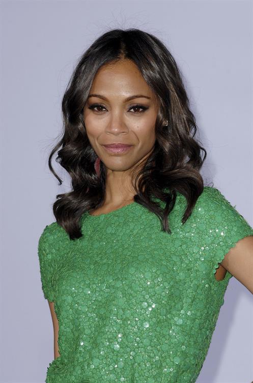 Zoe Saldana 12th Annual Latin Grammy Awards in Las Vegas, Nevada - November 10-2011 