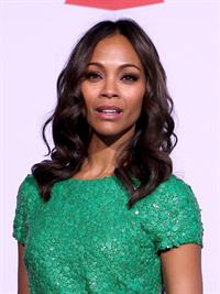Zoe Saldana 12th Annual Latin Grammy Awards in Las Vegas, Nevada - November 10-2011 