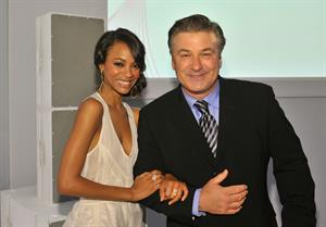 Zoe Saldana arrives for ELLE Magazine 16th Annual Women in Hollywood Tribute Oct 19, 2009  