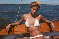 Rachel Barnes in a bikini