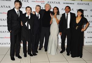 Zoe Saldana at  Avatar  World Premiere in London 10-12-2009