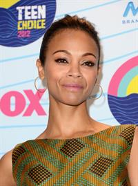 Zoe Saldana - 2012 Teen Choice Awards in Universal City (July 22, 2012)