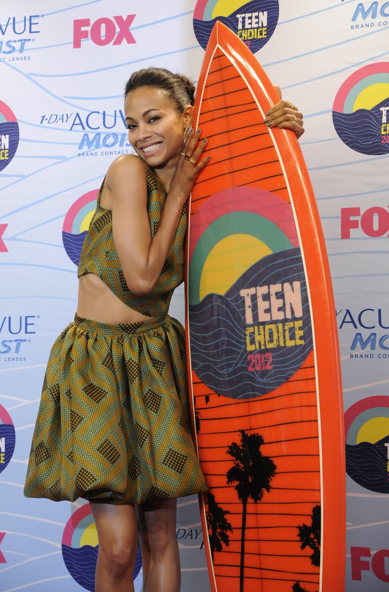 Zoe Saldana - 2012 Teen Choice Awards in Universal City (July 22, 2012)