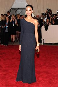 Zoe Saldana ''American Woman - Fashioning A National Identity'' Met Gala in NYC May 3, 2010  
