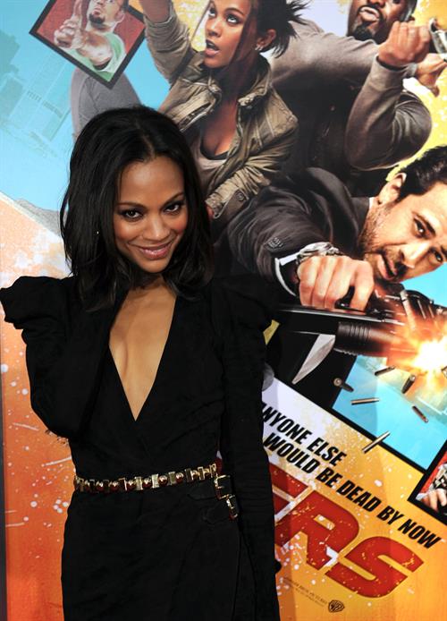 Zoe Saldana  The Losers  premiere April 20