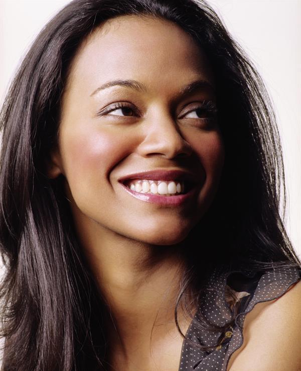 Zoe Saldana - Jack Chuck Photoshoot 2002  