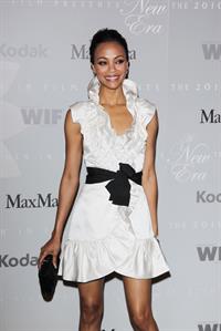 Zoe Saldana - 2010 Women In Film Crystal & Lucy Awards: A New Era - June 1, 2010