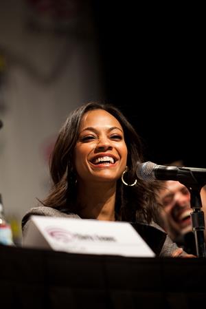 Zoe Saldana - Attends  The Losers  panel at 2010 WonderCon - San Francisco, Apr. 3, 2010