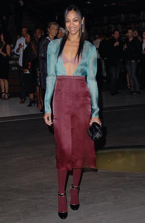 Zoe Saldana - Prada book launch party - Beverly Hills, Nov. 13, 2009  