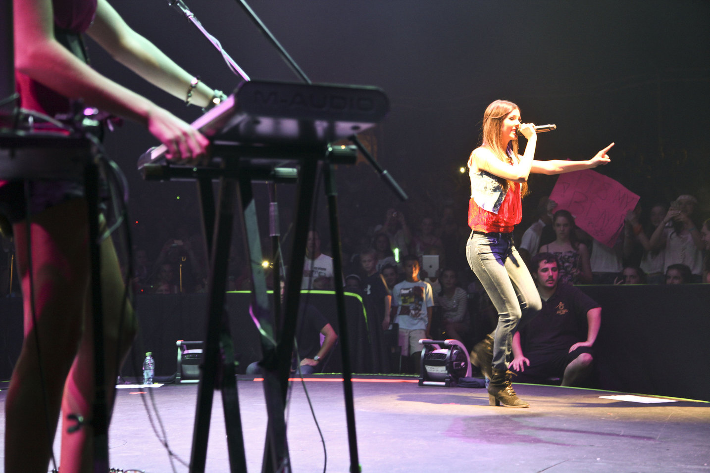 Victoria Justice video 2012 South Shore Music Circus 8/15/12 